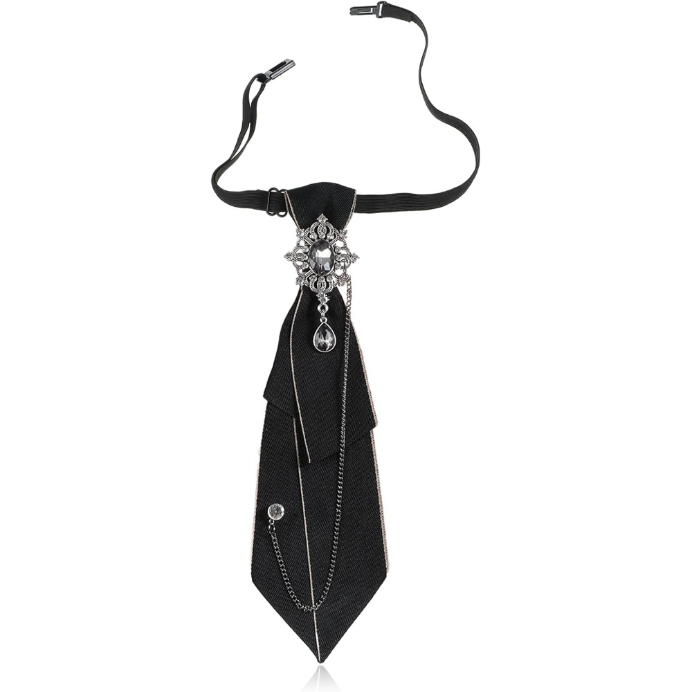 Bow Tie Pre Tied - Pajaritas de Cristal: Accesorio Vintage Pre-Atado