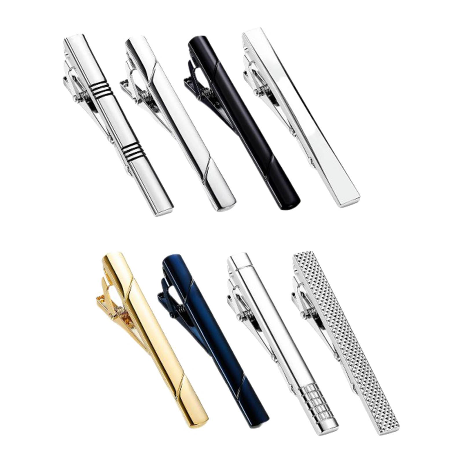 Tie Bar Set Gift - Juego de pinzas para corbata para