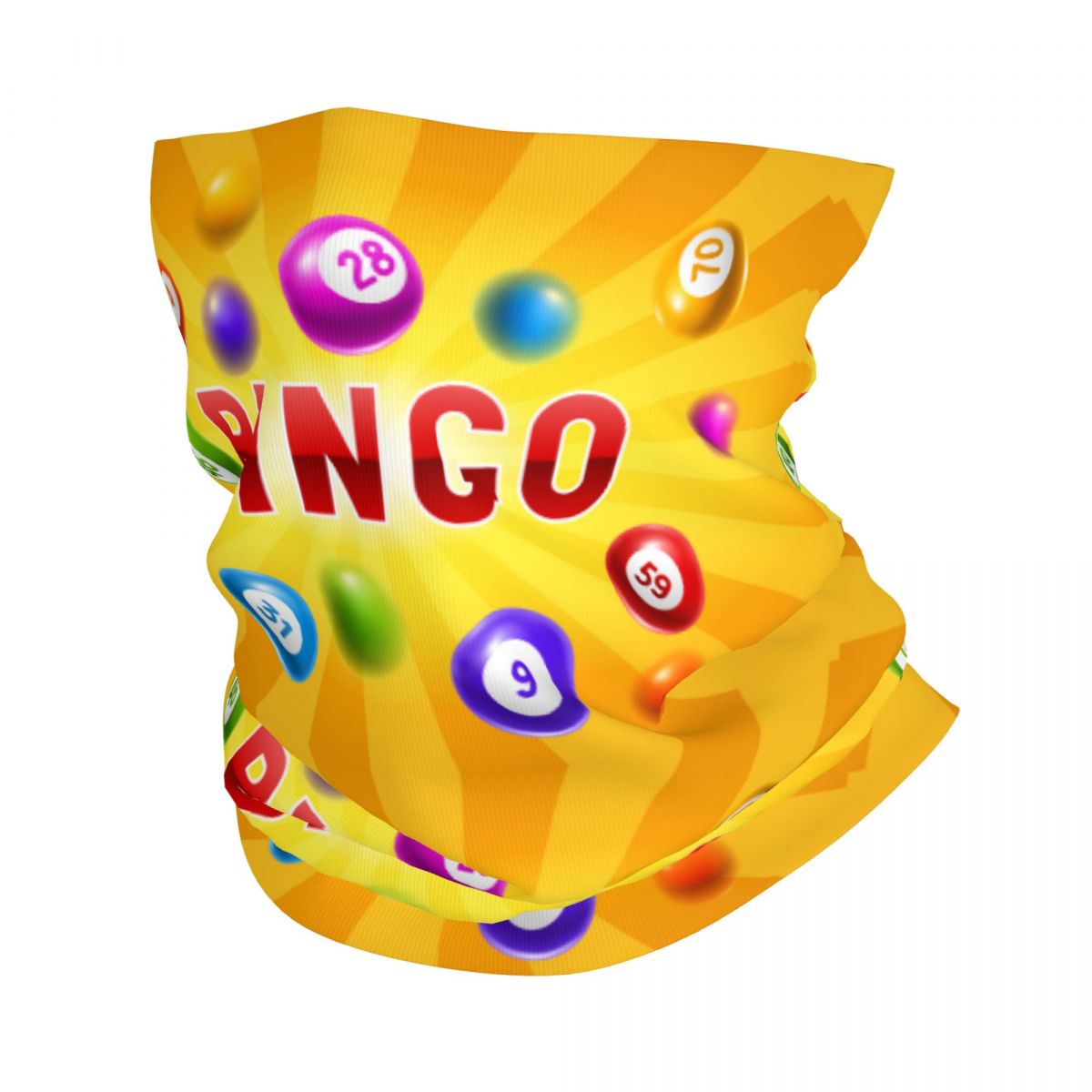 Neck Warmer Tube - Juego caliente personalizado Bingo Bandana calentador