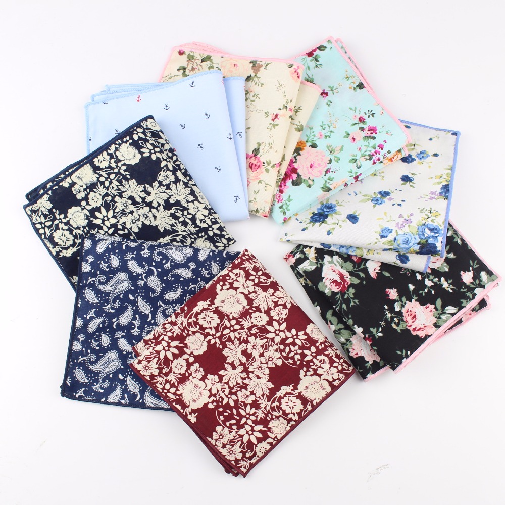 Handkerchief Cotton Men - Pañuelos de algodón de Cachemira para