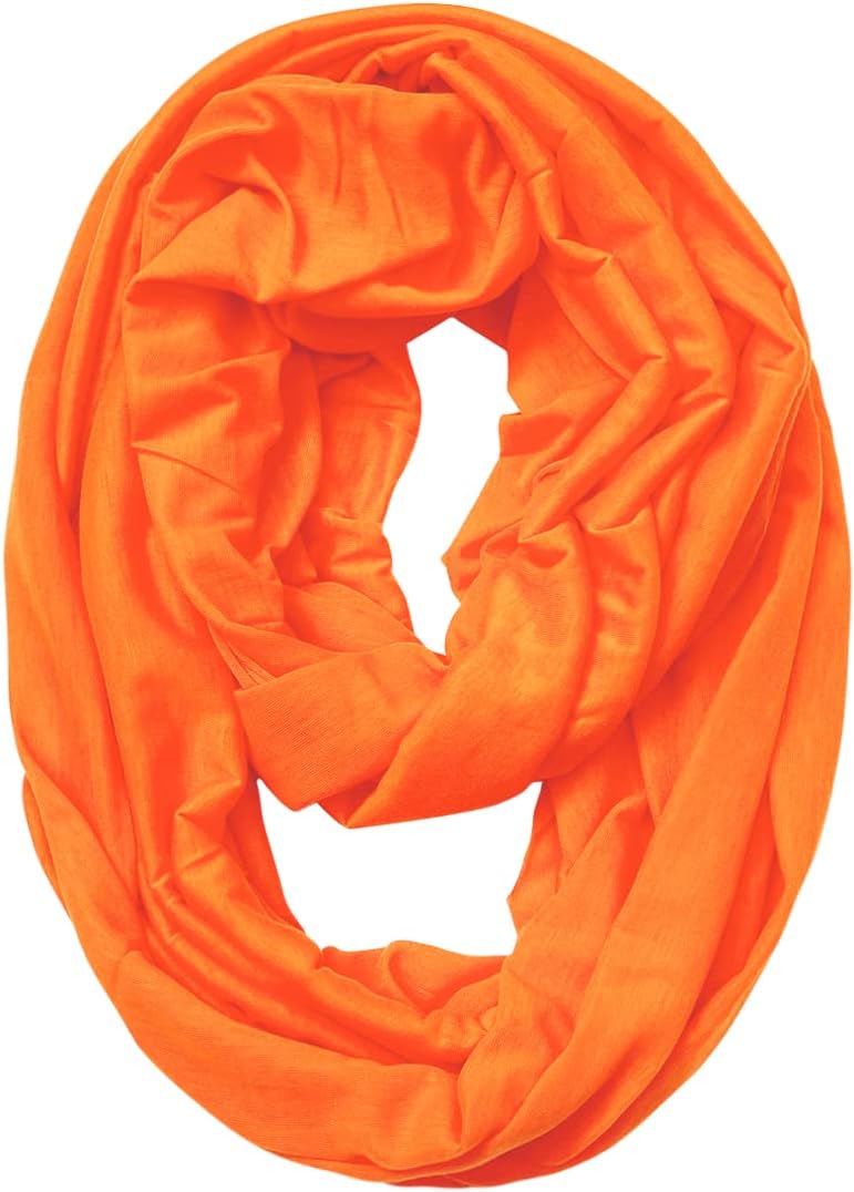 Infinity Scarf Knit - Bufanda infinita suave y ligera con