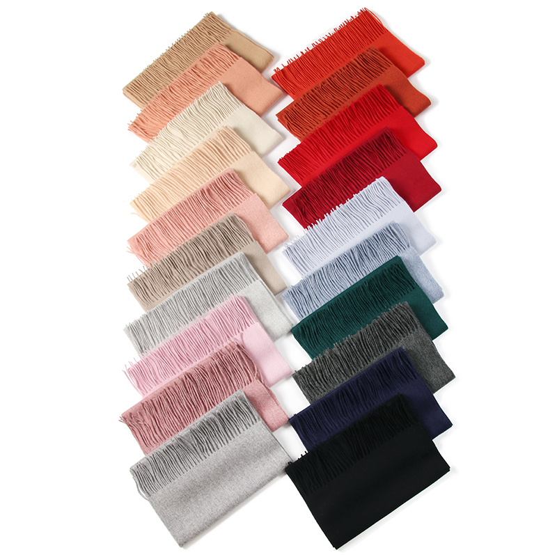 Muffler Men Wool - LONGMING 100% chal tejido de lana