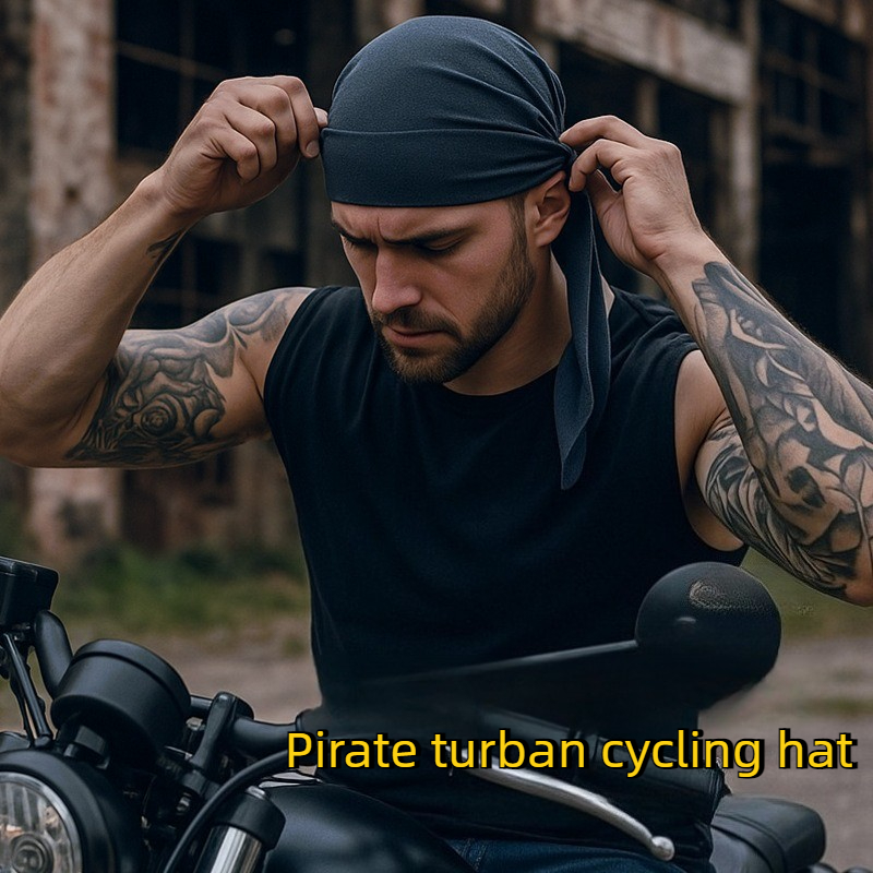 Bandana Doo Rag - Pañuelo pirata de secado rápido para