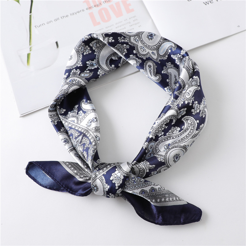 Scarf Silk Square - Pañuelo de seda cuadrado de lujo