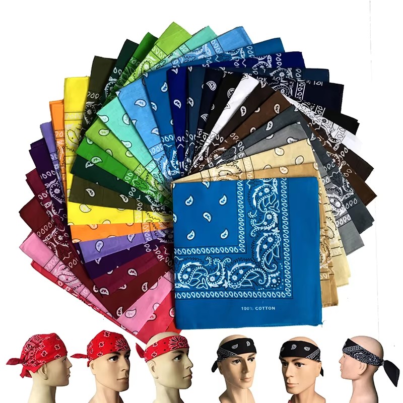 Handkerchief Cotton Men - 1/2/3 Uds. Bandana de algodón Unisex