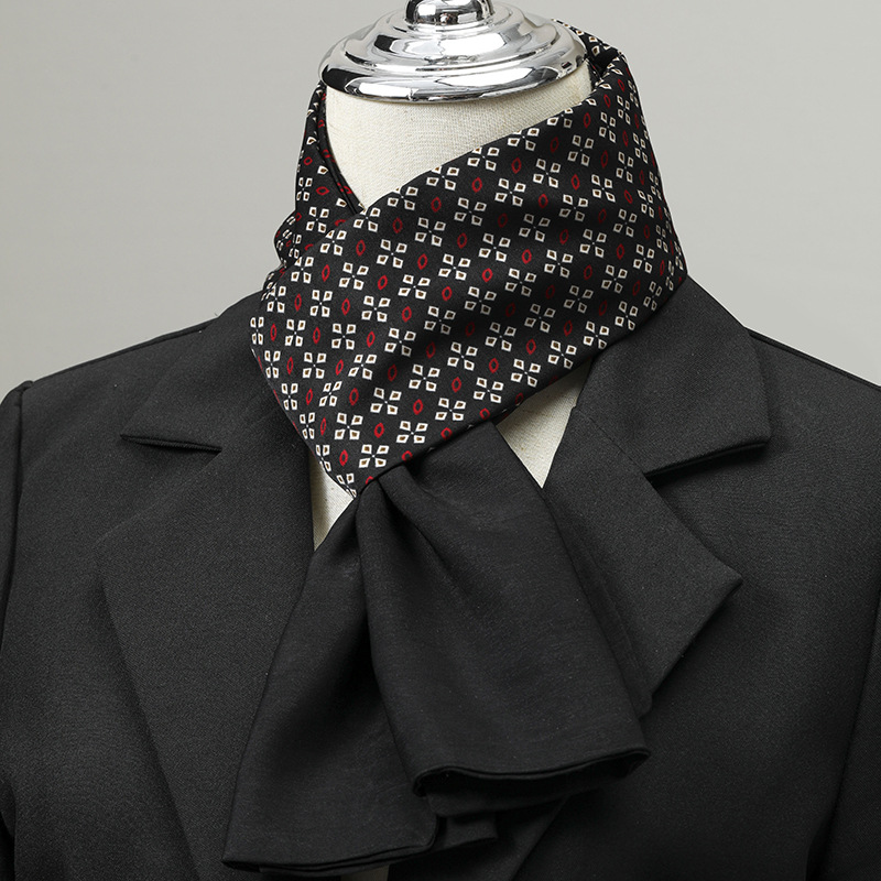 Silk Neck Scarf - Bufanda para hombre, bufanda de seda