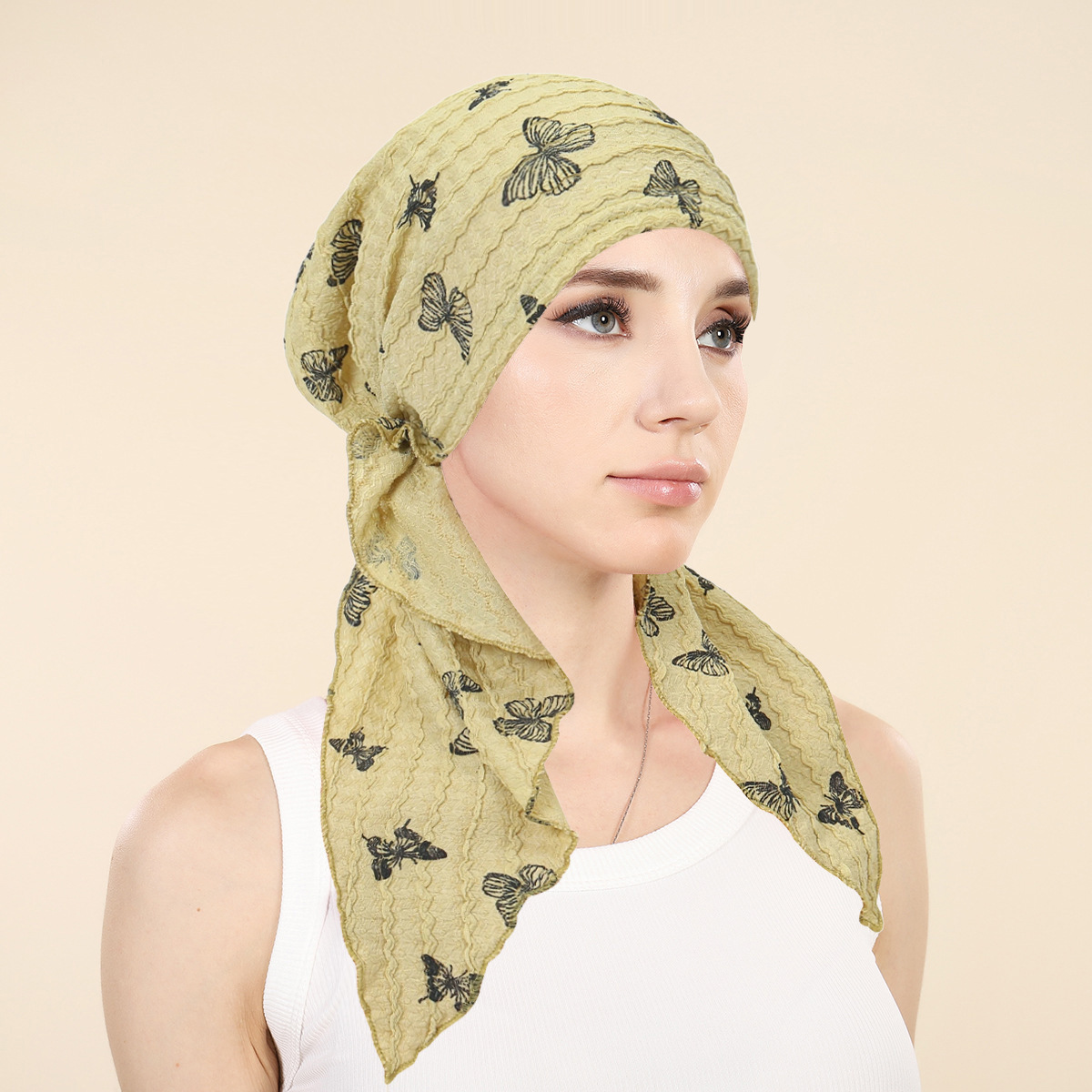 Head Wrap Turban - Hijabs Musulmanes para Mujer, Gorros para
