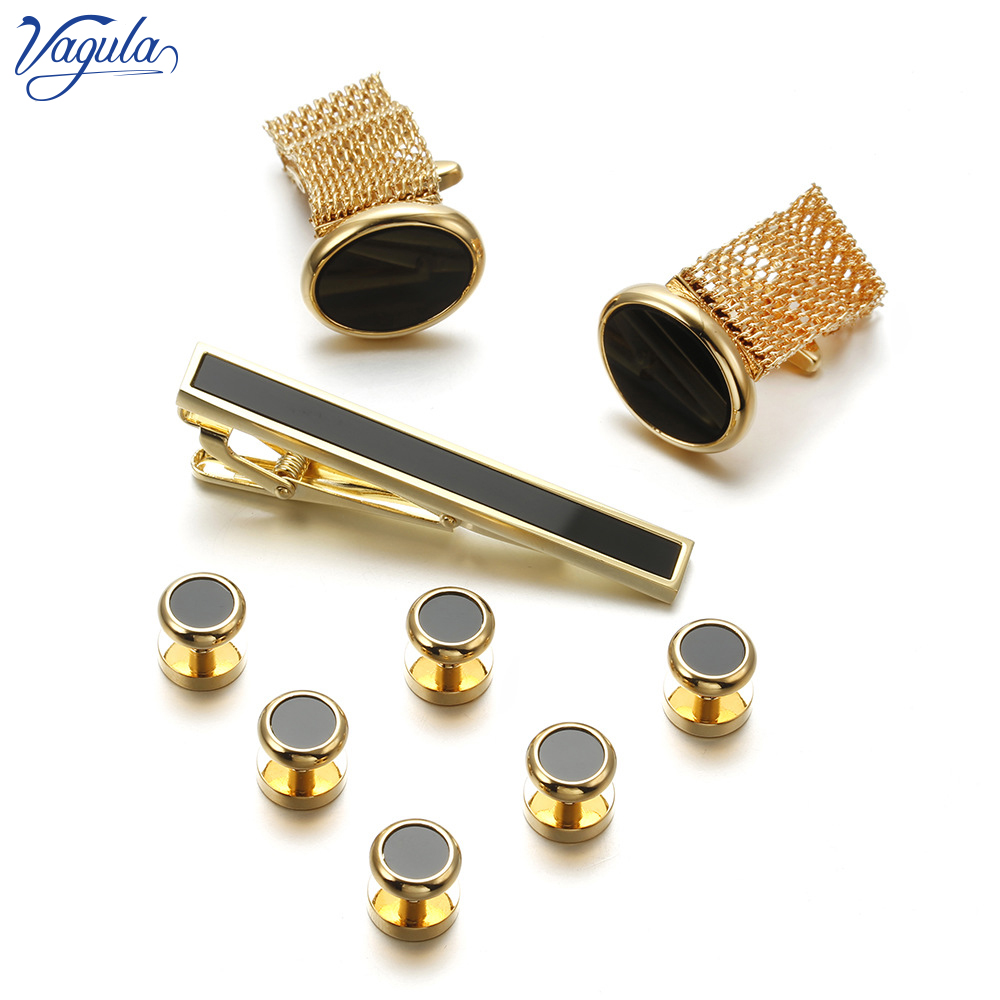 Tie Bar Set Gift - VAGULA nuevo 9 Uds gemelos Clip