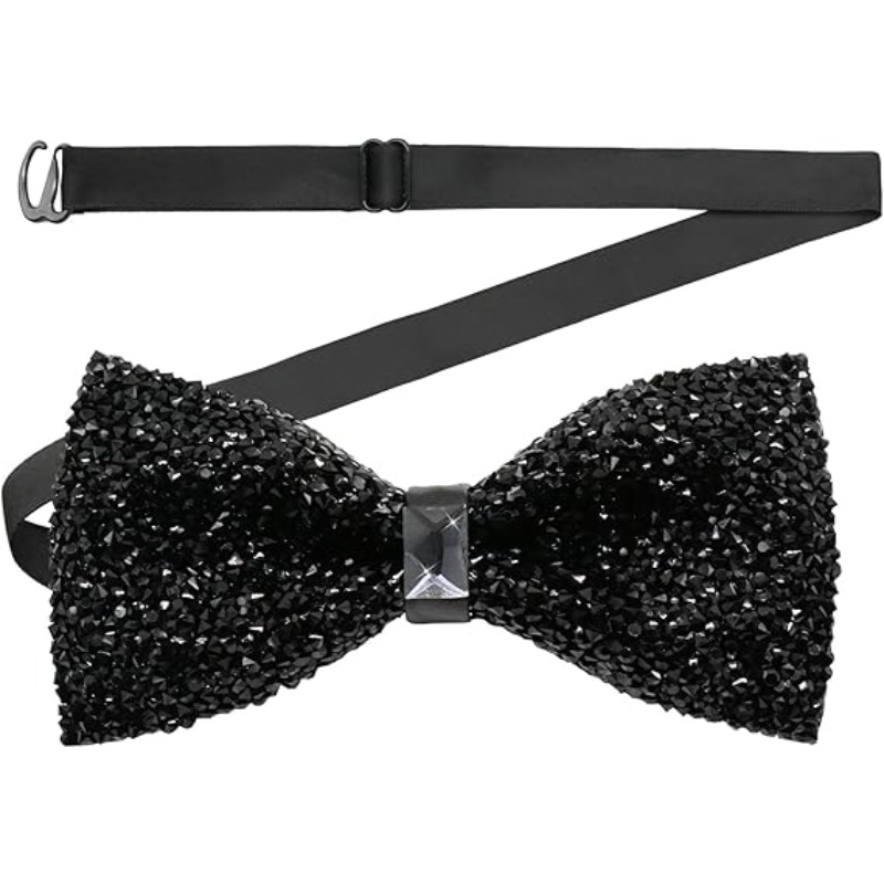 Bow Tie Pre Tied - Corbatas de Moño con Pedrería para