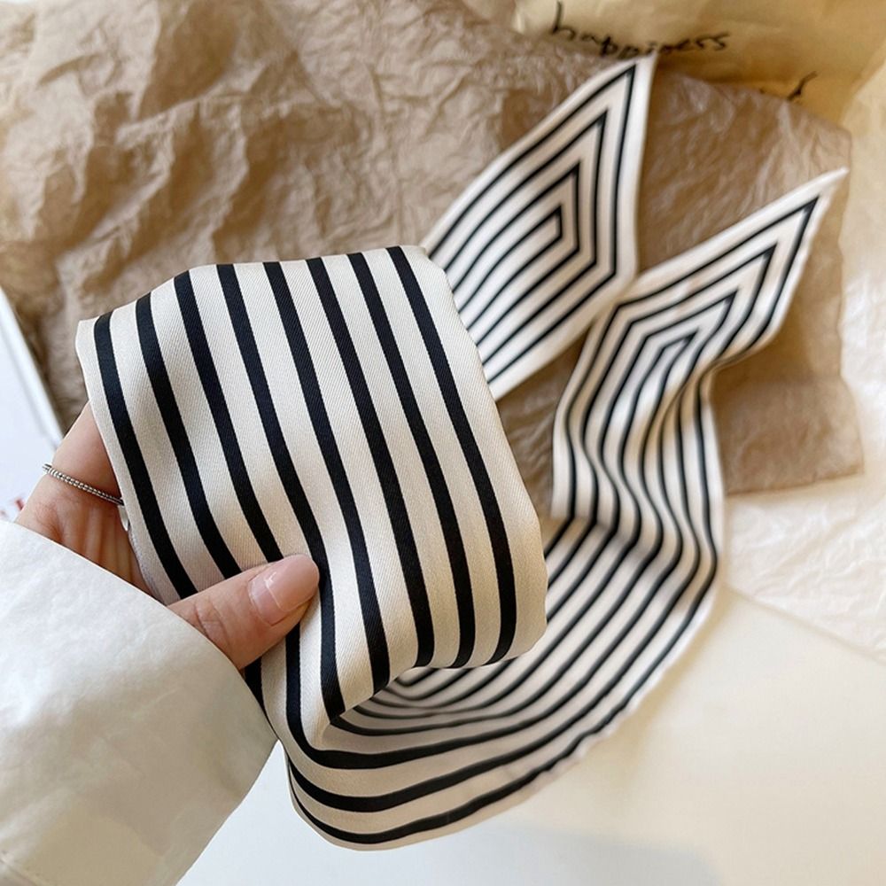 Elegante pañuelo francés a ray - Silk Tie Striped reseña y precio