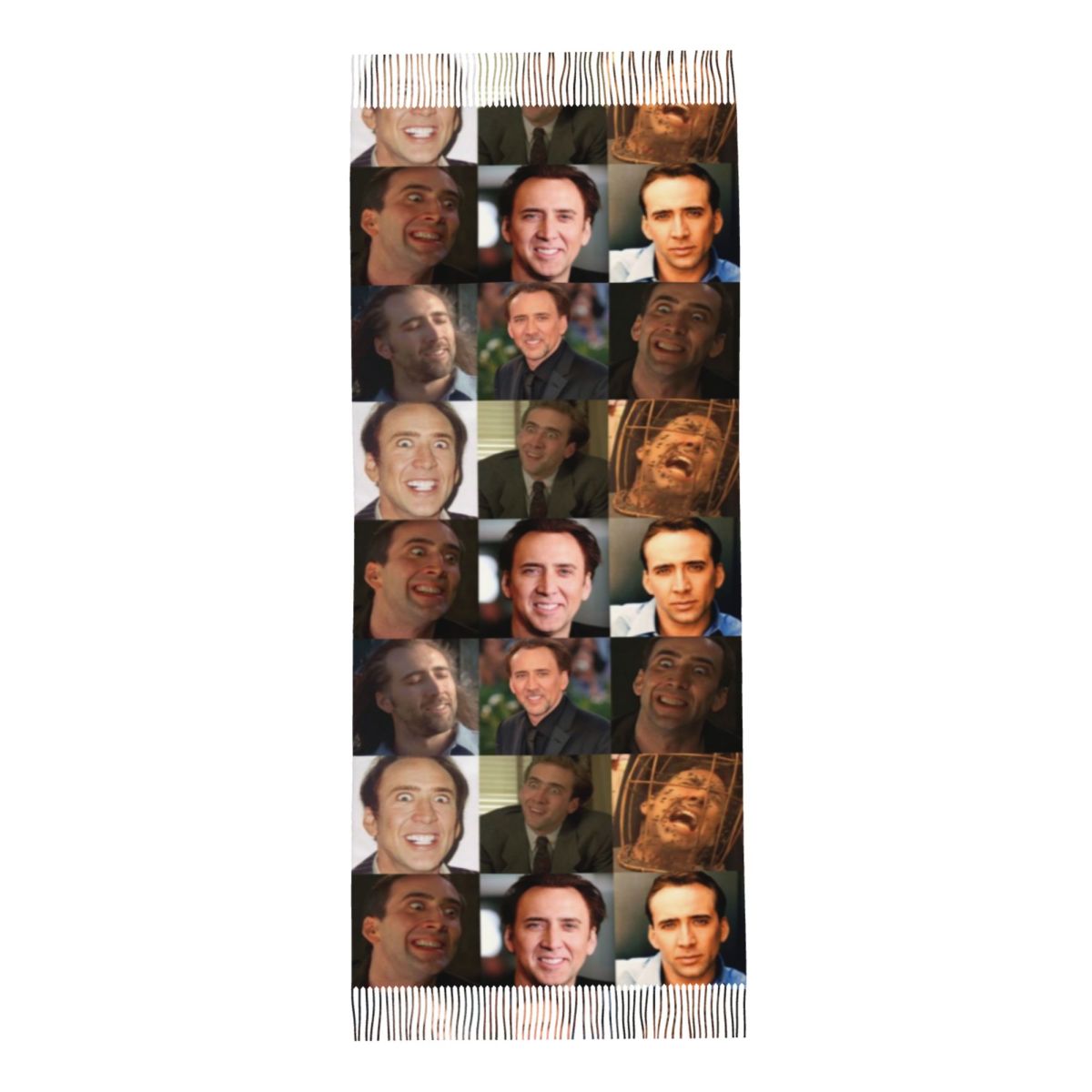 Nicolas Cage-chal Meme con car - Pashmina Wrap Large reseña y precio