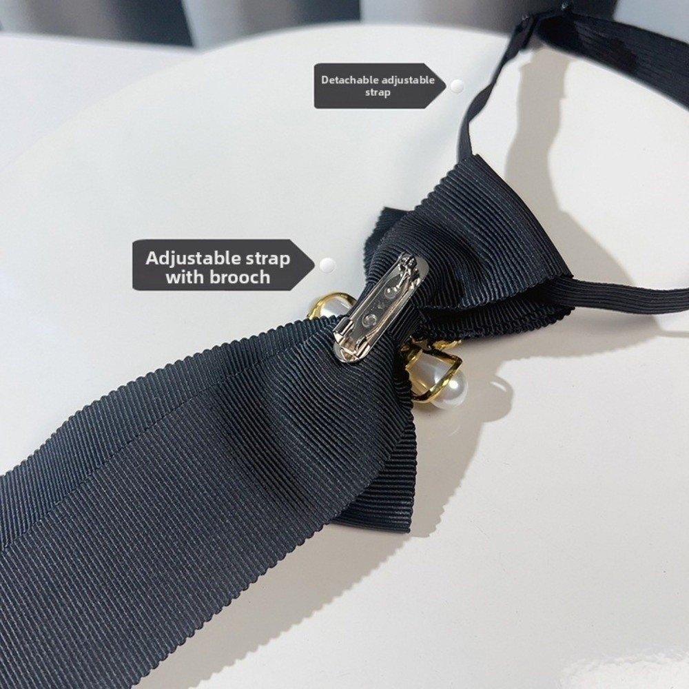 Corbata Negra Y2K con Lazo Geo - Bow Tie Pre Tied reseña y precio