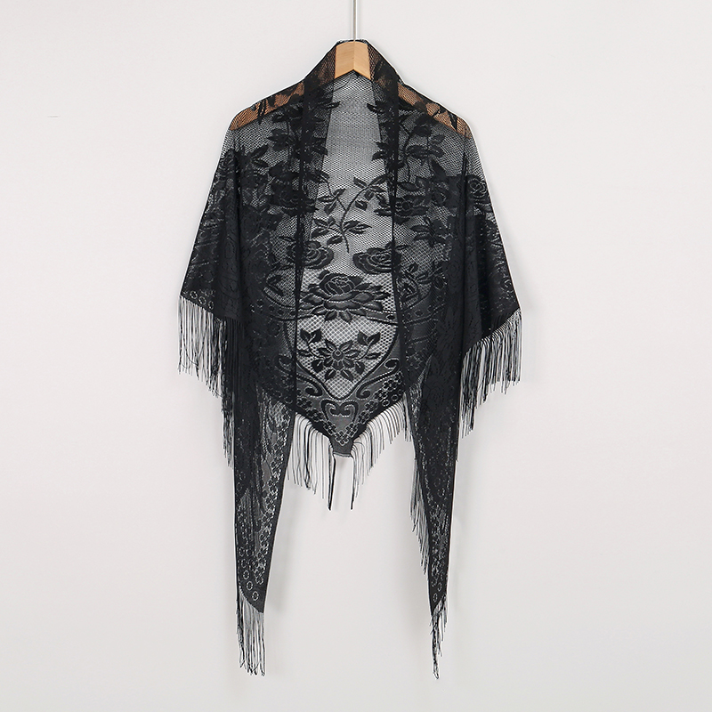 Nuevo bordado bufanda de encaj - Stole Wedding Shawl reseña y precio