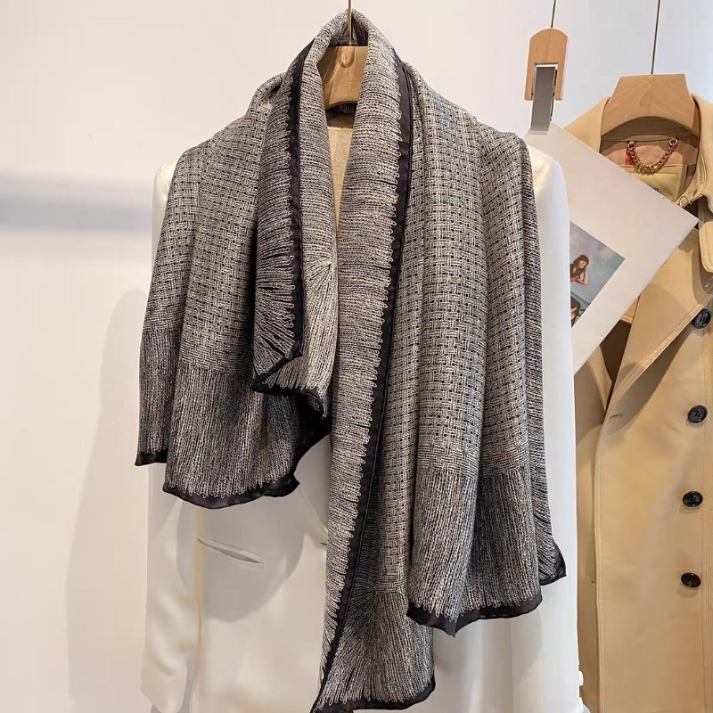 Bufanda de Seda Real Extra Gra - Pashmina Wrap Large reseña y precio