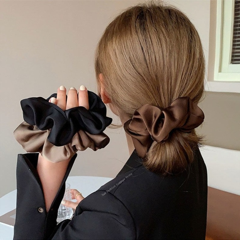 Gomas para el cabello de seda  - Silk Tie Striped reseña y precio