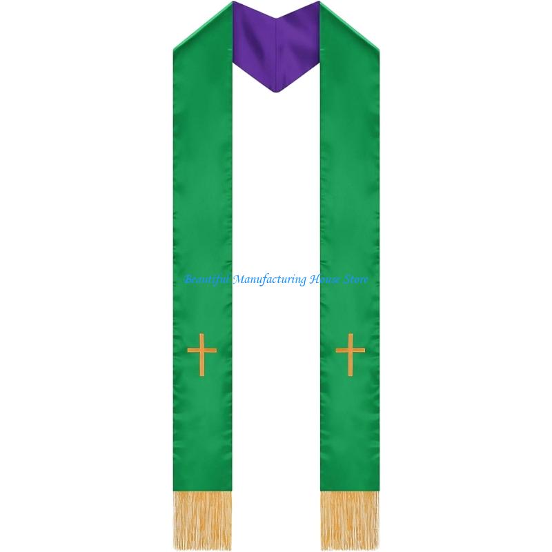 E56A 2 uds. Bufanda Pastor Rev - Stole Wedding Shawl reseña y precio