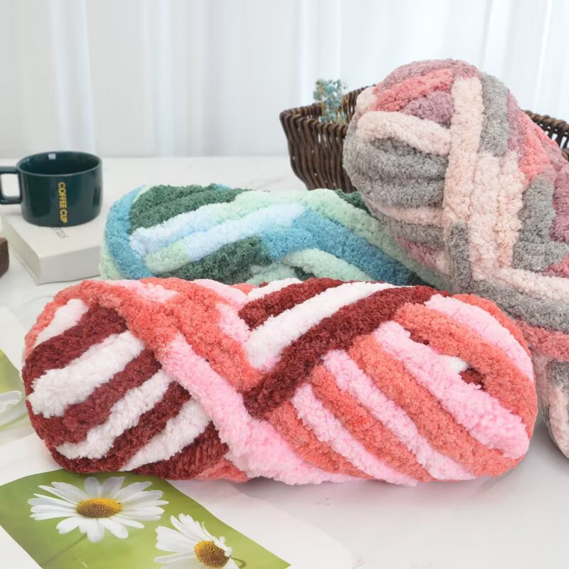 Hilo de Cola de Gato, Hilo de  - Woven Scarf Blanket reseña y precio
