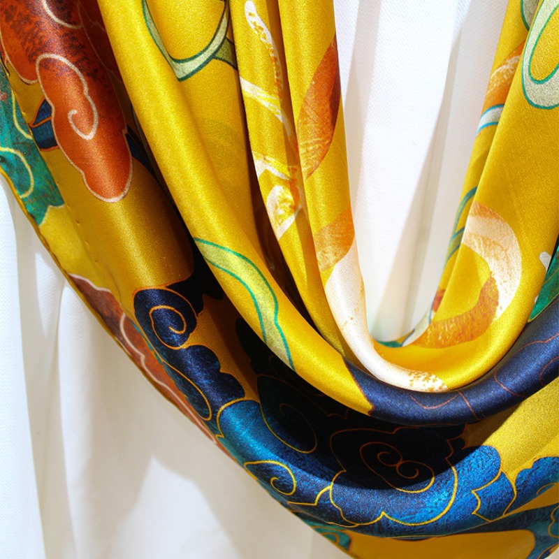 Nuevo Chal de Seda Real de Luj - Pashmina Wrap Large reseña y precio