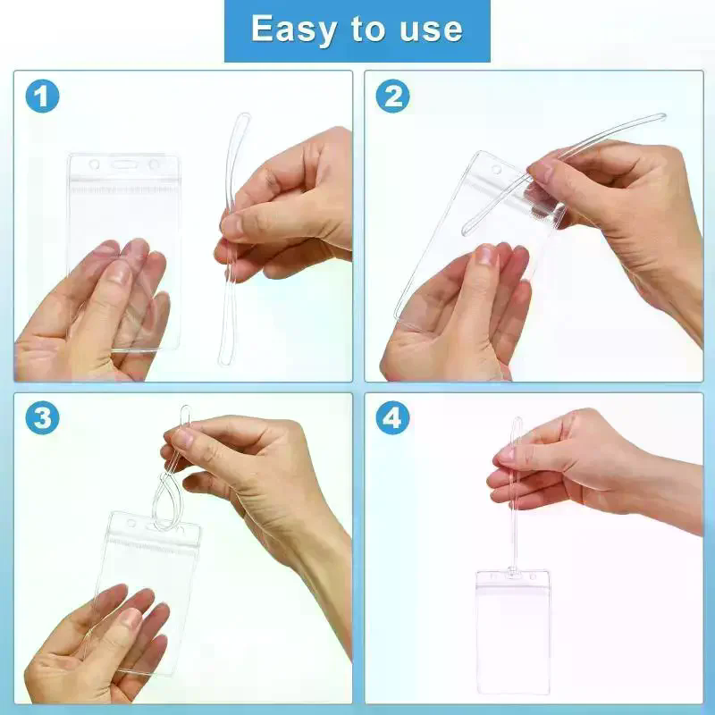 10 Uds. Portatarjetas de ident - Lanyard Badge Holder reseña y precio