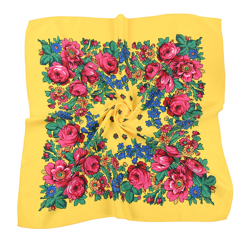 Bufanda cuadrada de estilo rus - Bandana Cotton reseña y precio