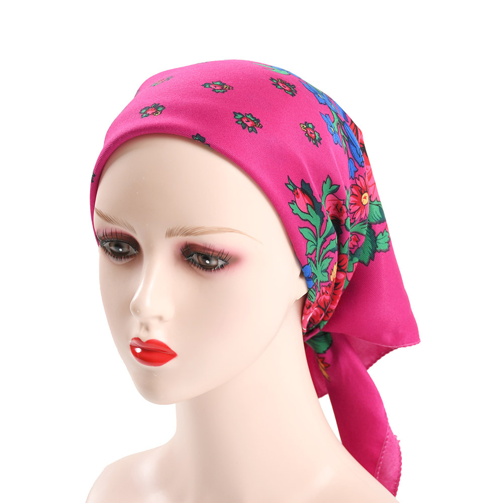 Bufanda cuadrada de estilo rus - Bandana Cotton reseña y precio