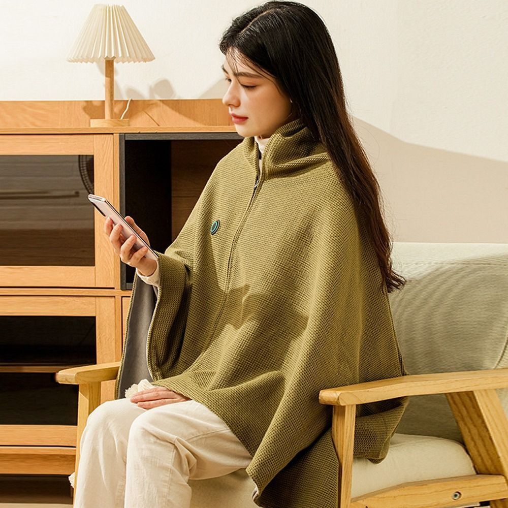 Manta Eléctrica USB de Moda, 3 - Woven Scarf Blanket reseña y precio
