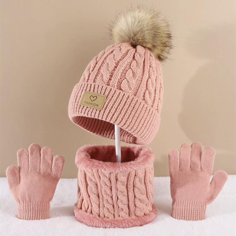 Gorro con decoración de pompon - Infinity Scarf Knit reseña y precio