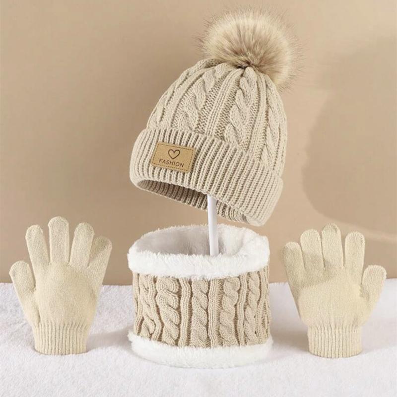 Gorro con decoración de pompon - Infinity Scarf Knit reseña y precio