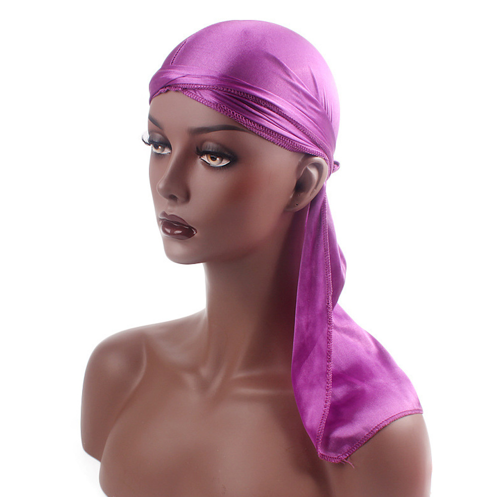 Bandanas de satén de cola larg - Bandana Doo Rag reseña y precio