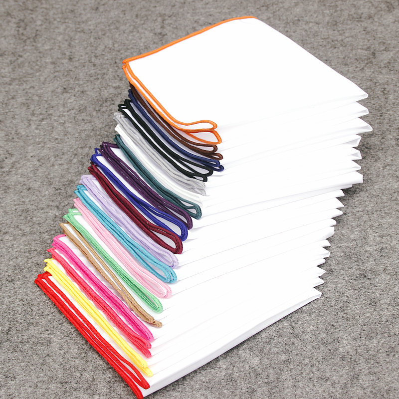Pañuelo blanco de algodón para - Handkerchief Cotton Men reseña y precio