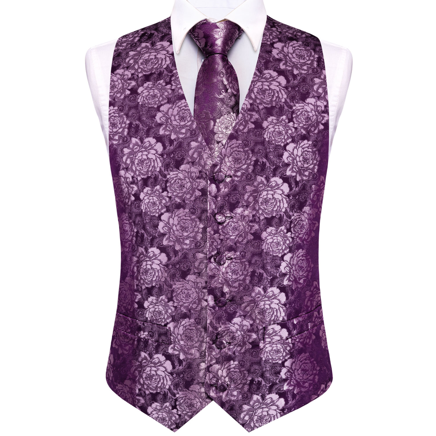 Conjunto de 5 Piezas de Chalec - Pocket Square Set reseña y precio