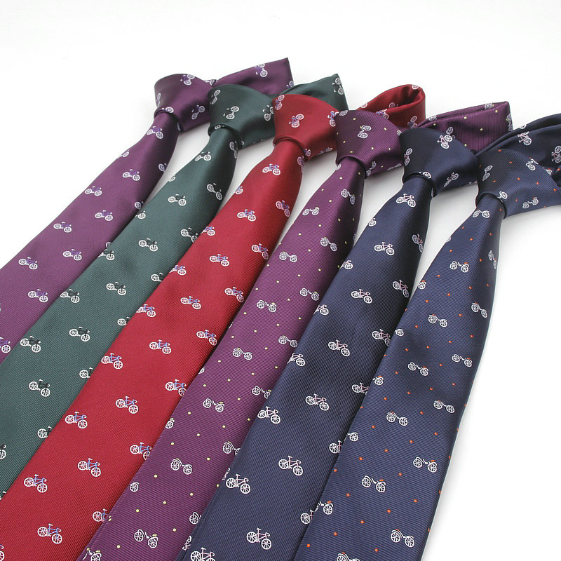 Corbata de poliéster Jacquard  - Skinny Tie Men reseña y precio