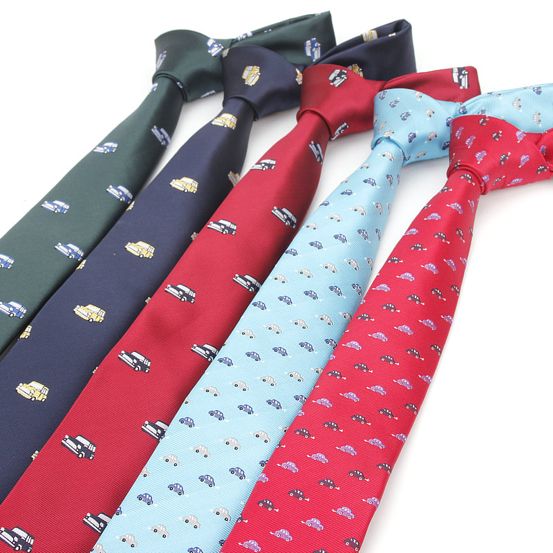 Corbata de poliéster Jacquard  - Skinny Tie Men reseña y precio