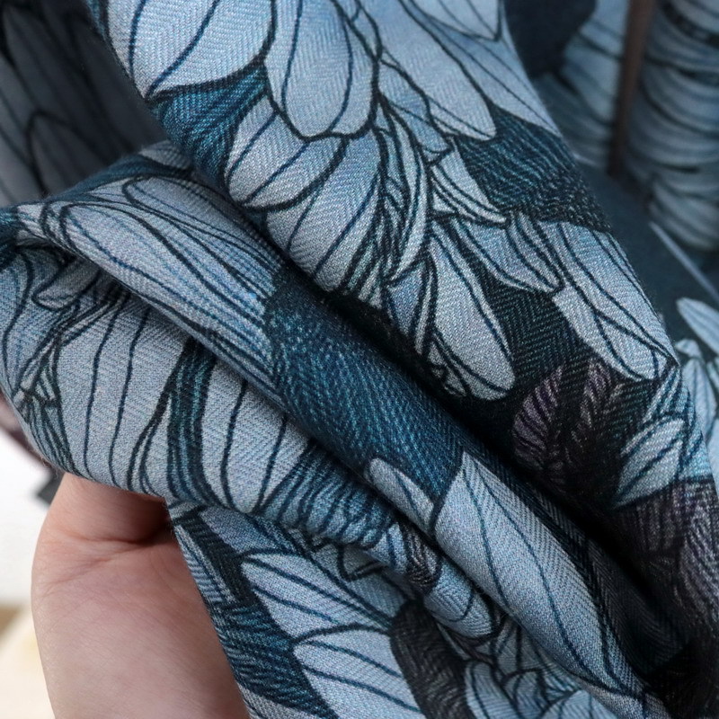 Bufanda de invierno de doble c - Pashmina Wrap Large reseña y precio