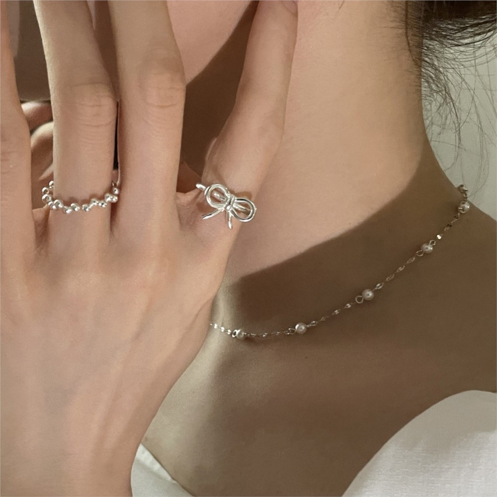 Anillo Abierto de Plata de Ley - Tie Clip Silver reseña y precio