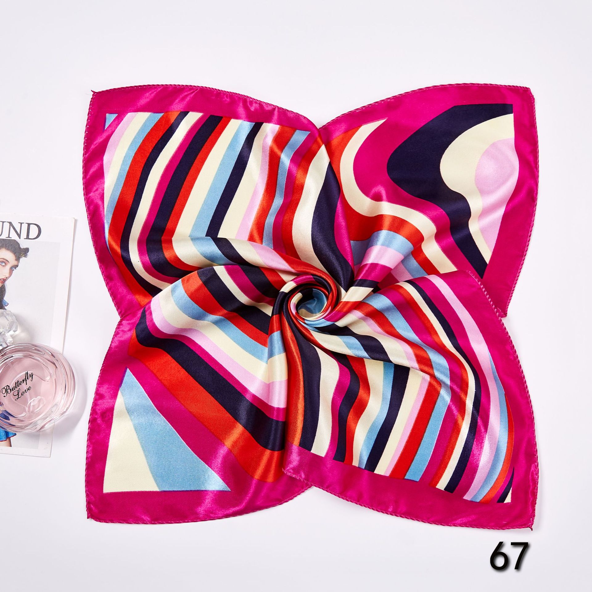 Bufandas cuadradas de seda de  - Silk Neck Scarf reseña y precio