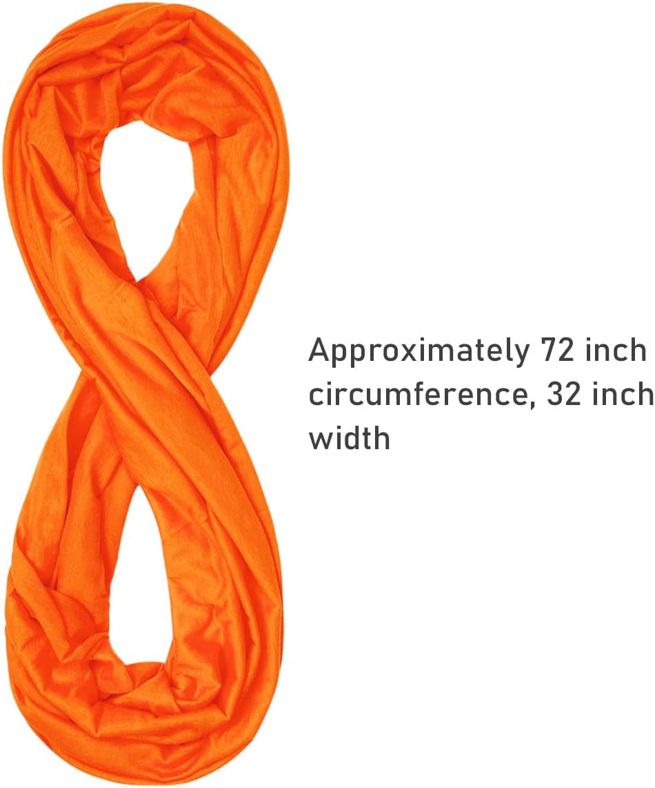 Bufanda infinita suave y liger - Infinity Scarf Knit reseña y precio
