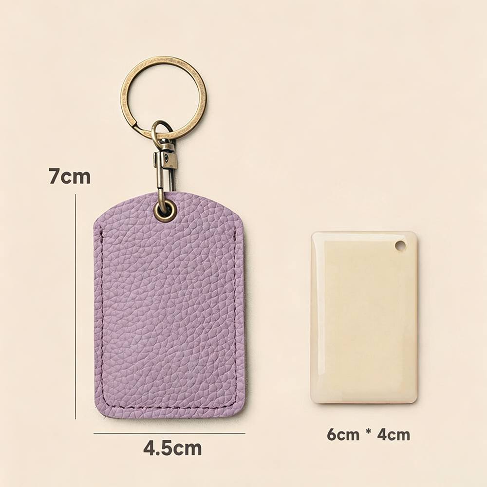 Porta credenciales de cuero co - Lanyard Badge Holder reseña y precio