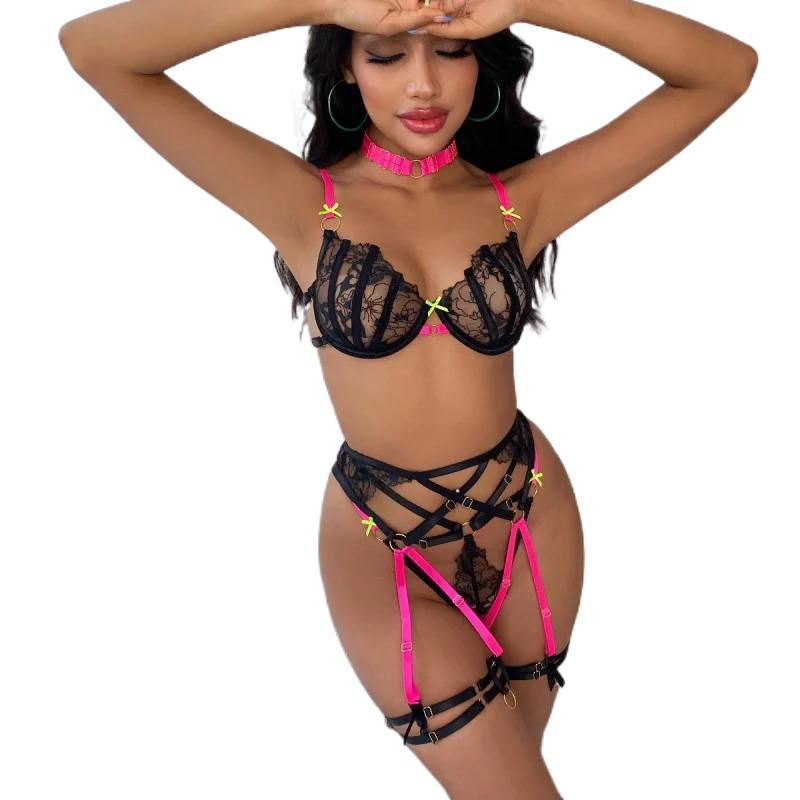 Conjunto de Bikini de moda Sex - Silk Tie Striped reseña y precio