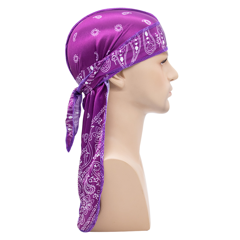 Pañuelo sedoso de cola larga,  - Bandana Doo Rag reseña y precio