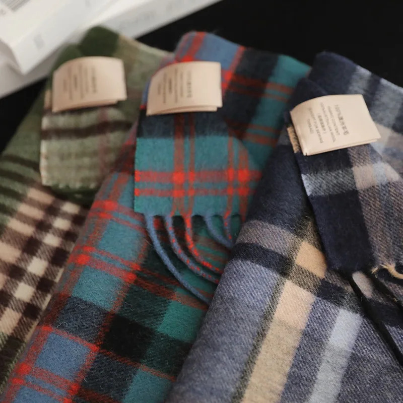 Bufanda de lana 100% de alta c - Muffler Men Wool reseña y precio