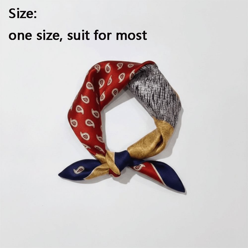 Pañuelo Cuadrado de Seda con E - Scarf Silk Square reseña y precio