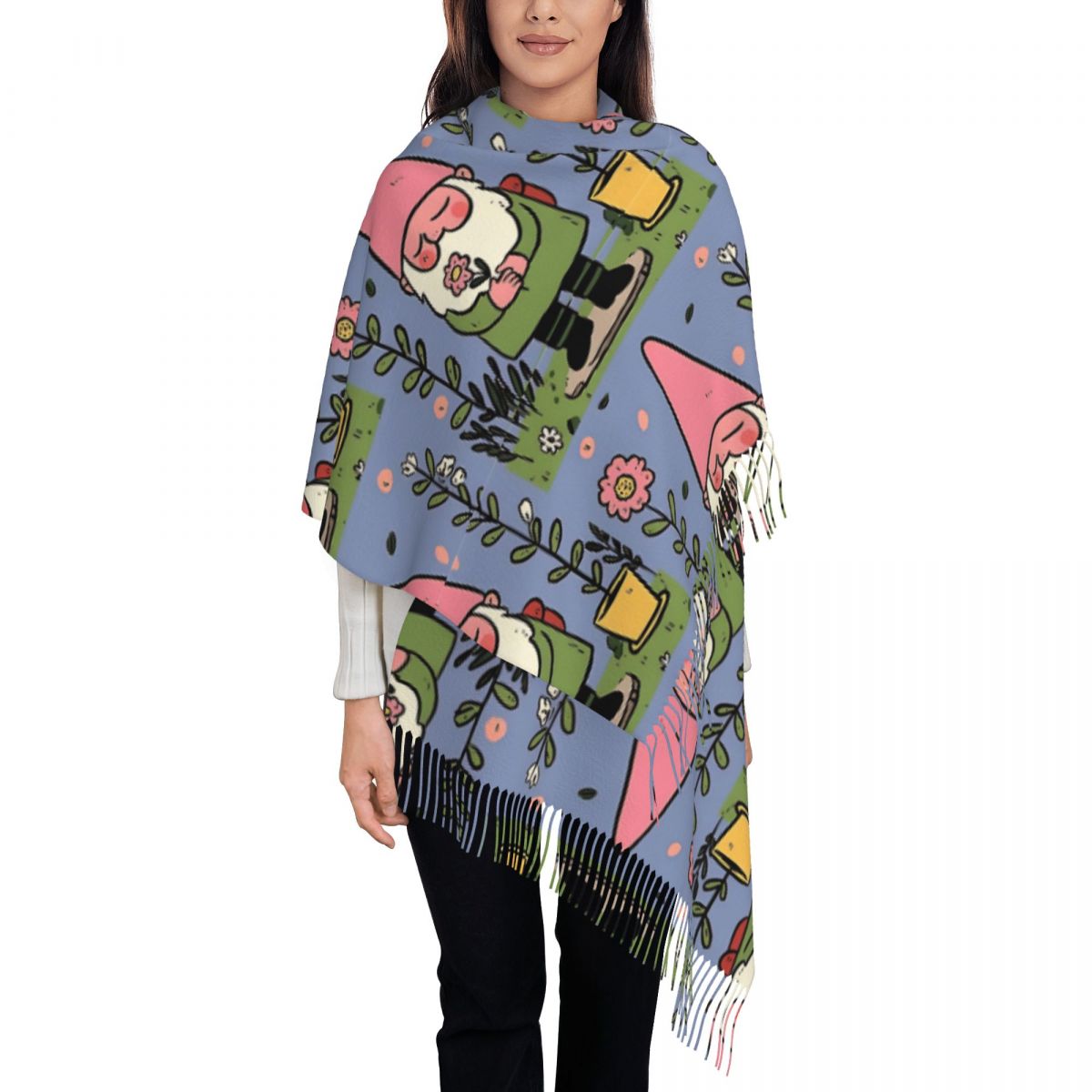 Chales míticos de Gnomo de jar - Pashmina Wrap Large reseña y precio