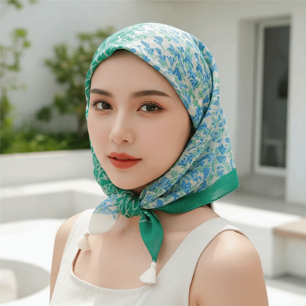 Pañuelo Cuadrado de Algodón y  - Bandana Cotton reseña y precio