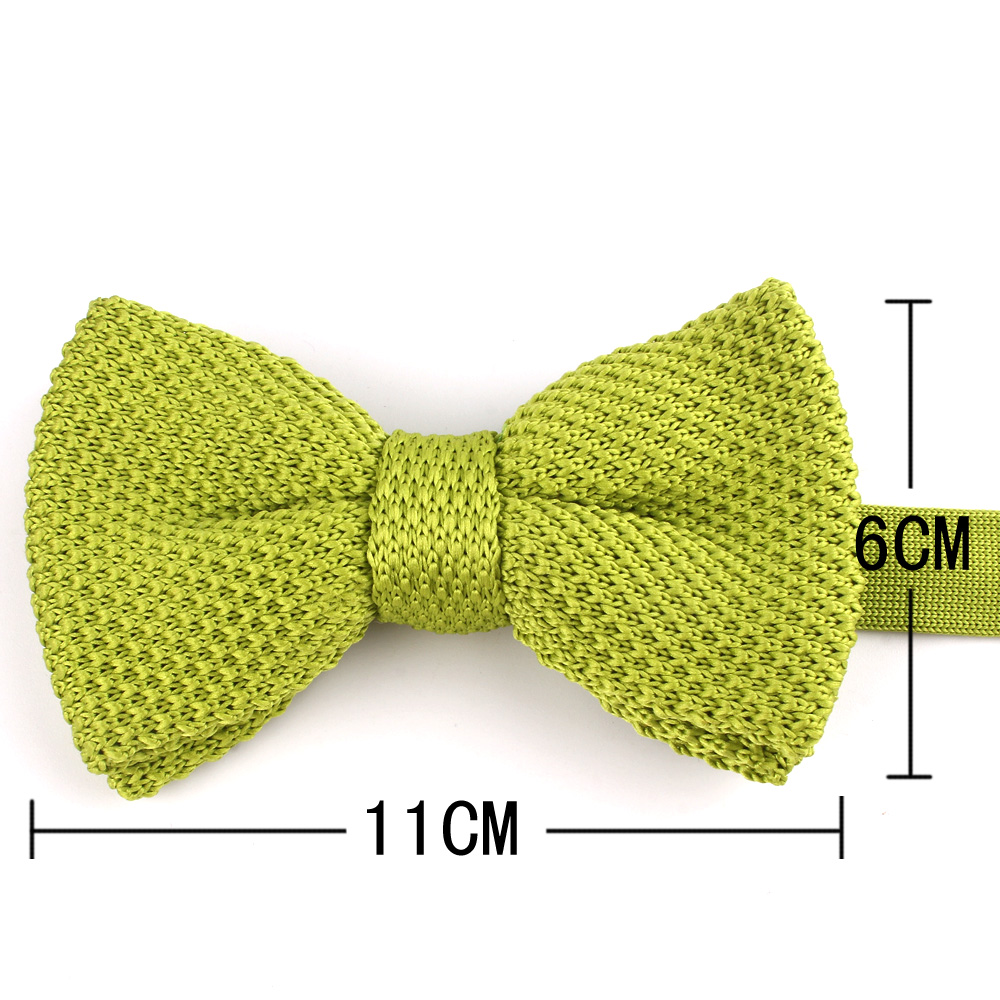 Pajarita de punto sólido para  - Bow Tie Pre Tied reseña y precio