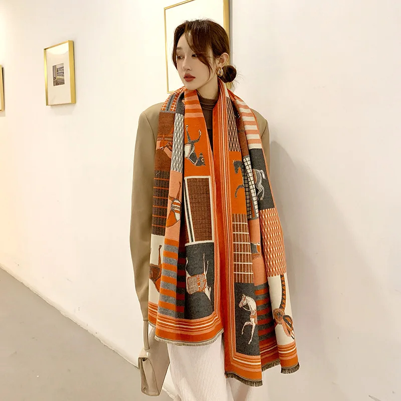Bufanda de Cachemira de lujo p - Woven Scarf Blanket reseña y precio