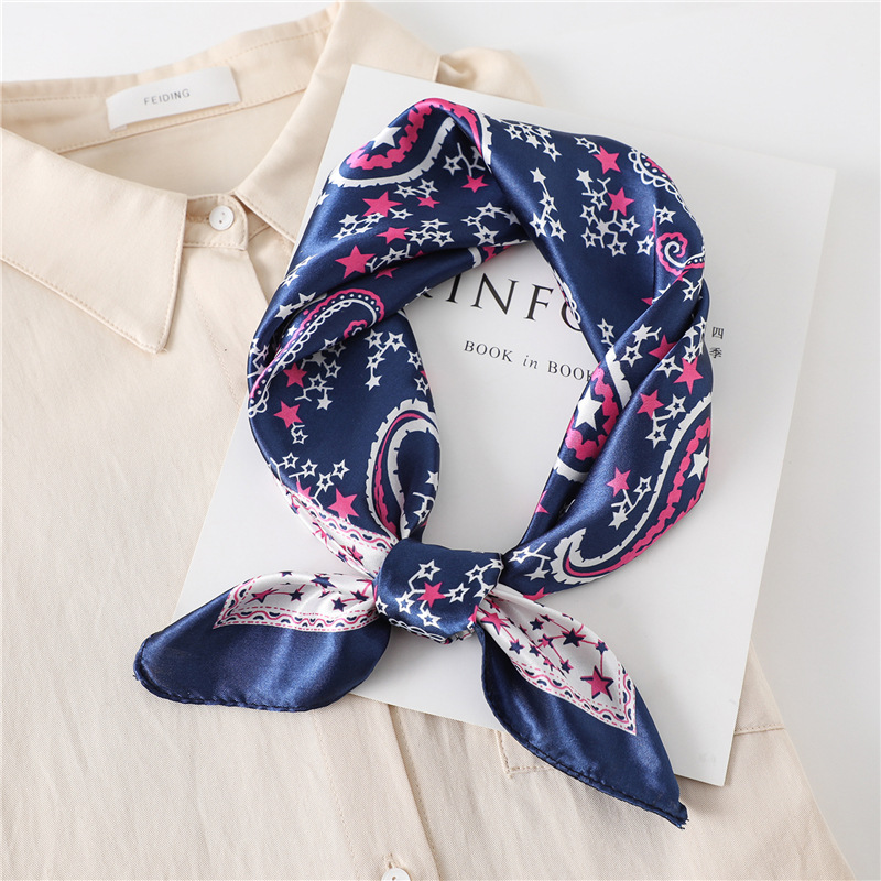 Pañuelo de seda cuadrado de lu - Scarf Silk Square reseña y precio