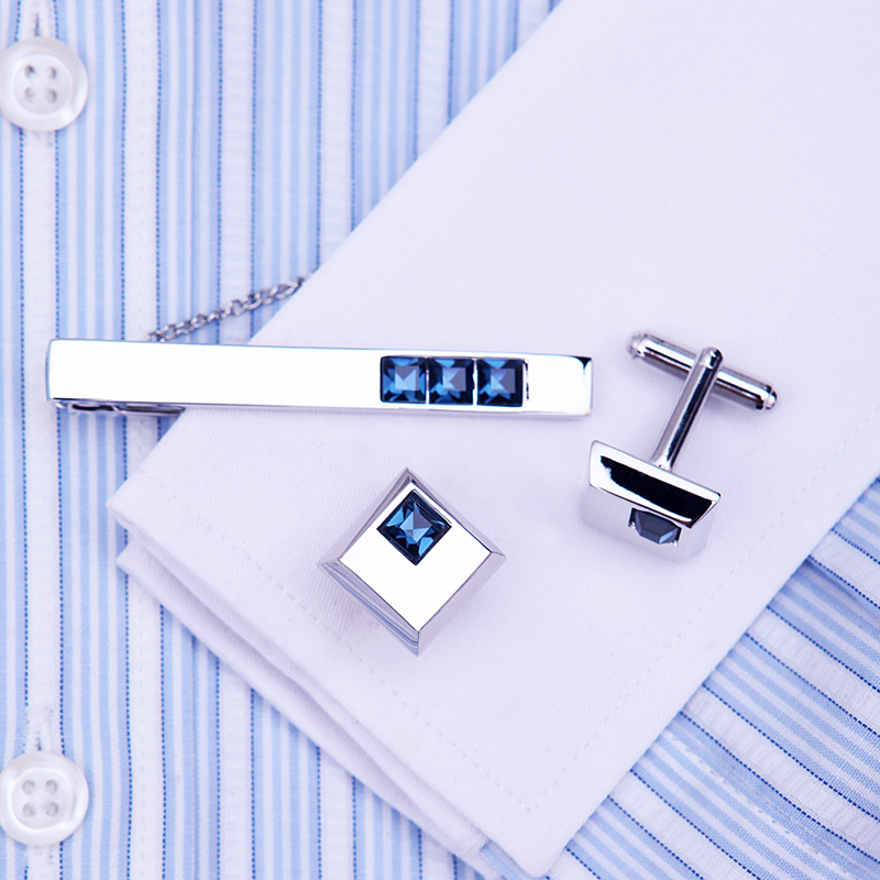 KFLK-gemelos de alta calidad p - Tie Bar Set Gift reseña y precio