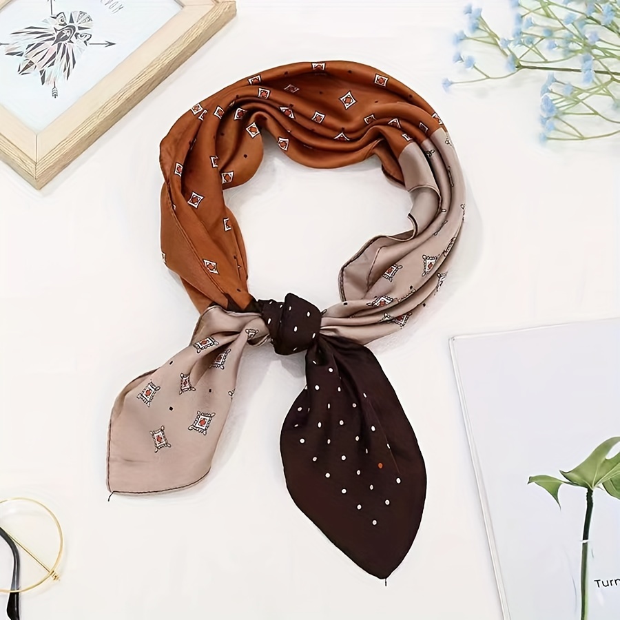 2025 nueva estrella diseñador  - Scarf Silk Square reseña y precio