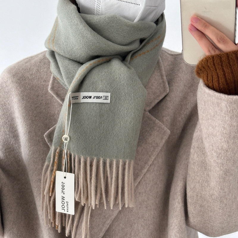 Bufanda elegante de lana 100%  - Muffler Men Wool reseña y precio